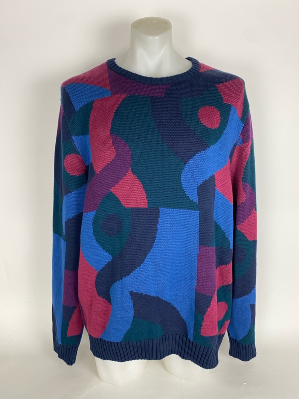 NEW By Parra Men's Knotted Crew Knit Multi Men’s Size XXL